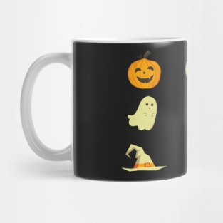 Cute and Spooky Halloween Staples Collection: Ghosts, Pumpkins, and more classics! Mug